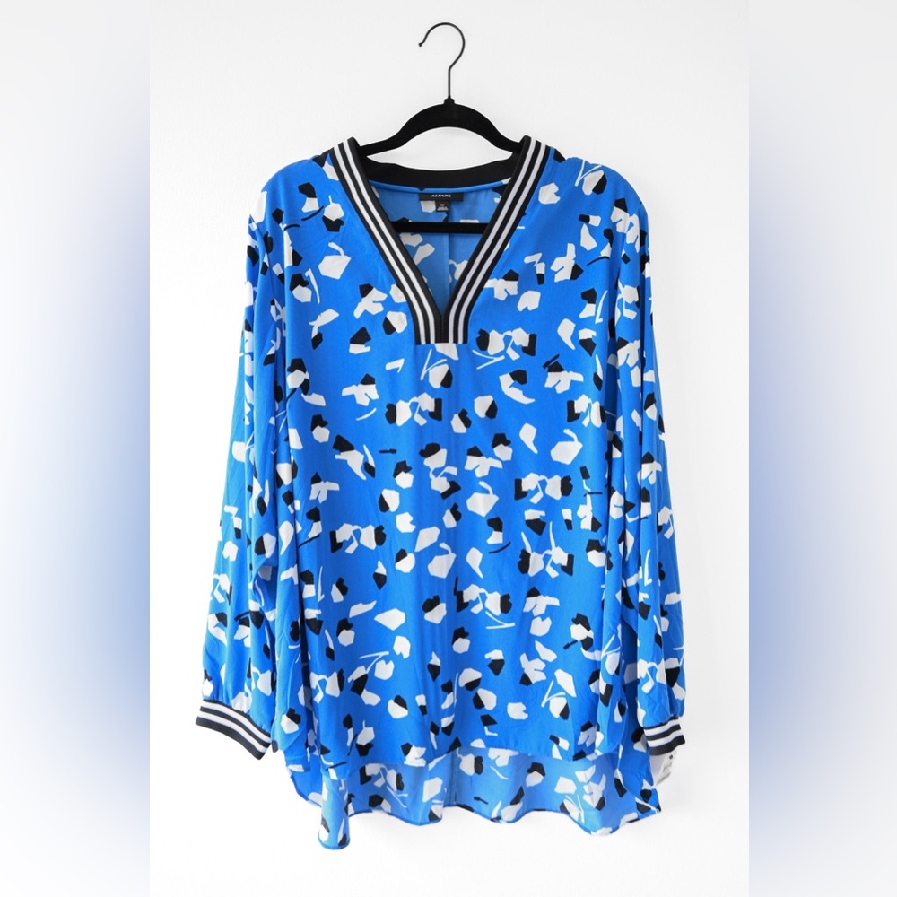 Alfani Abstract Long Sleeve Shirt NWT - Picture 1 of 5